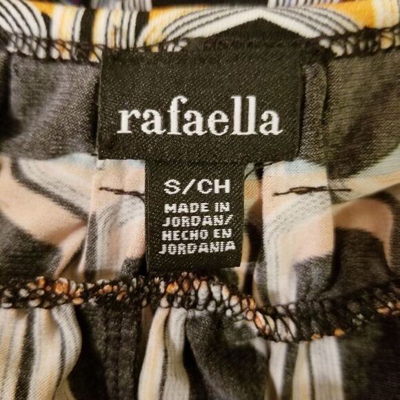 Rafaella Honeycomb Geometric Pattern Tunic Top Sz S - Picture 5 of 5